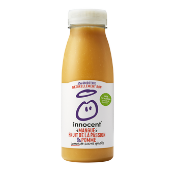 Image de Smoothie mangue fruits de la passion INNOCENT, bouteille de