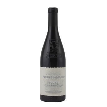 Image de Vin rouge AOP Côtes du Rhône Villages Seguret "Domaine Du Prieuré Saint Just"