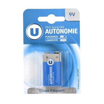Image de U
Pile Autonomie 6LR61