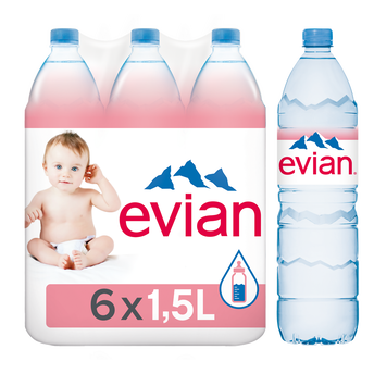 Image de Eau minérale naturelle plate EVIAN