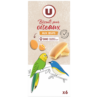 Image de U
Biscuits aux oeufs pour oiseaux