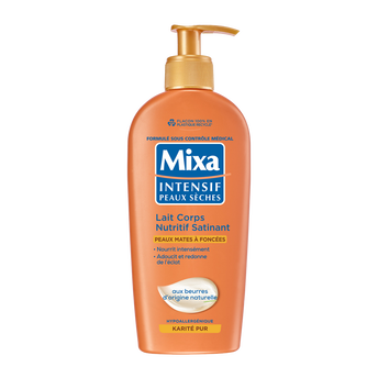 Image de Lait corps nutritif satinant au karité MIXA IPS flacon 250mlLait corps nutritif satinant au karité MIXA IPS flacon