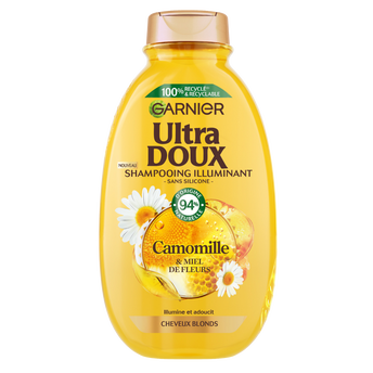 Image de Shampooing ultra doux camomille GARNIER