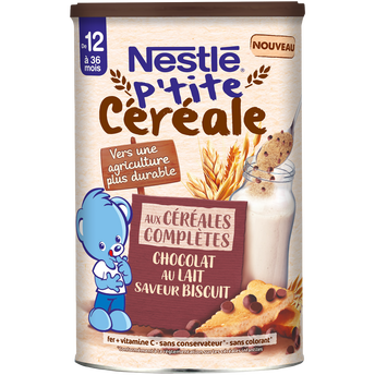 Image de Céréales P'TITE CEREALE complètes chocolat biscuit