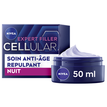 Image de Soin anti-âge nuit cellular expert filler NIVEA