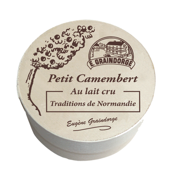 Image de Petit camembert lait cru 23% de MG TRADITIONS NORMANDIE