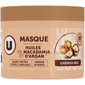 Image de U
Masque capillaire Cheveux secs, argan