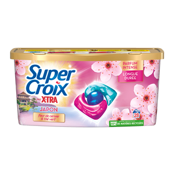 Image de Lessive liquide Japon Fleurs de cerisier SUPER CROIX - 28