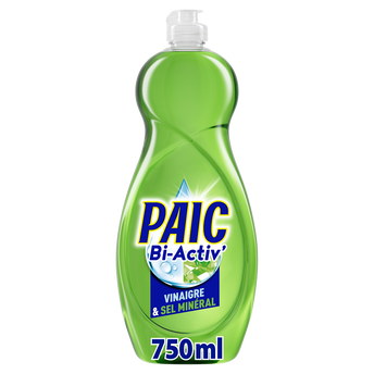 Image de Liquide vaisselle vinaigre & sel minéral PAIC