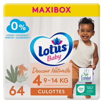 Lotus Baby Culottes T4 (7-12kg) Lotus Baby X64