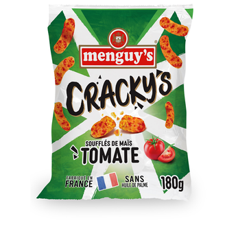 Image de Cracky's soufflés de maïs tomate, MENGUY'S