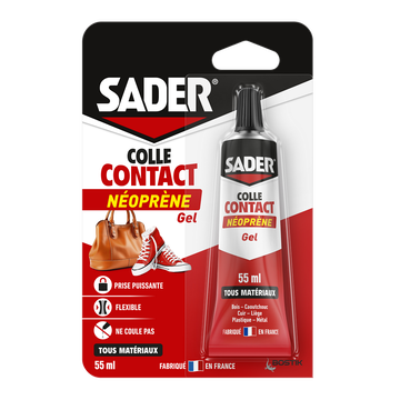 Sader Colle Contact Néoprène Sader, Gel, 55ml -
