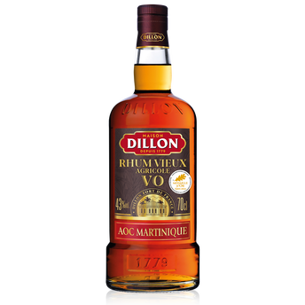 Image de Rhum AOC très vieux agricole Martinique, DILLON, 43°