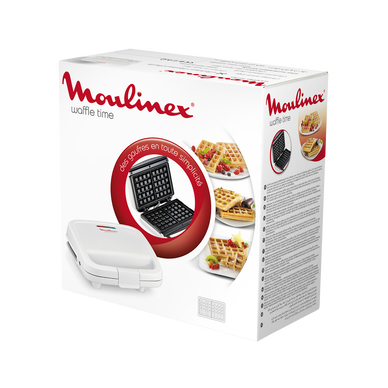 Gaufrier Moulinex Waffle Time (WJ170112) 700W 1 jeux de plaques - Kit-M