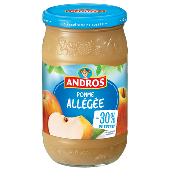 Image de Compote de pomme allégée en sucre ANDROS