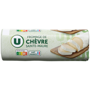 Image de U
Fromage au lait pasteurisé Bûche de chèvre Ste Maure  23%mg