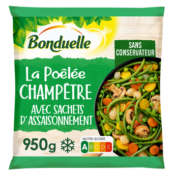 Image de Poêlée champêtre (haricot, pois & champignon) BONDUELLE