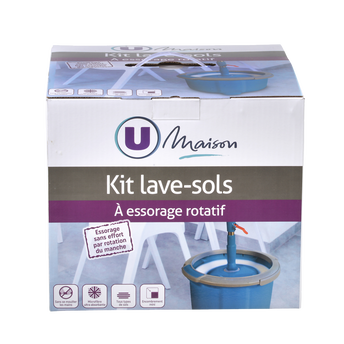 Image de U MAISON
Kit lave sols à essorage