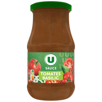 Image de U
Sauce tomates et basilic  bocal de