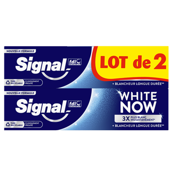 Image de Dentifrice original white now SIGNAL lot de