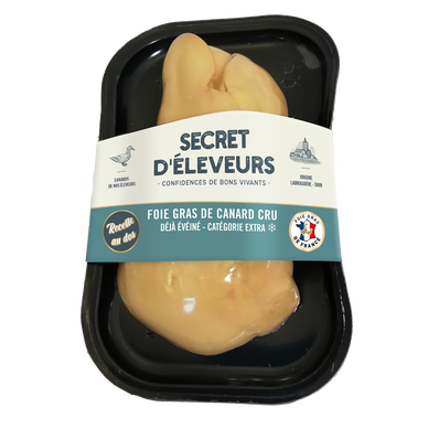 Foie gras de canard extra déveiné 500/600 G ENV - Réseau Krill