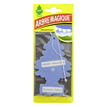 Image de Sapin parfumé bleu ciel ARBRE MAGIQUE, parfum réconfortant qui retientl'odeur des fleurs de cotonnier dans une brise estivale