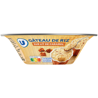 Image de U
Gâteau de riz sur lit de caramel