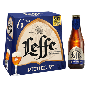 Image de Bière blonde LEFFE RITUEL, 9° - bouteille