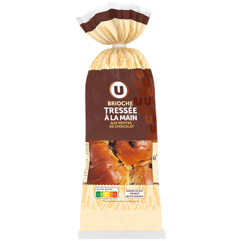 Image de U
Brioche tressée aux pépites de chocolat noir