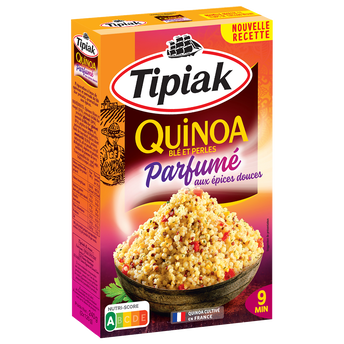 Image de Quinoa parfumé aux épices douces sachets doseurs TIPIAK