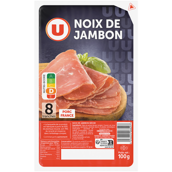 Image de U
Noix de jambon - x8 tranches