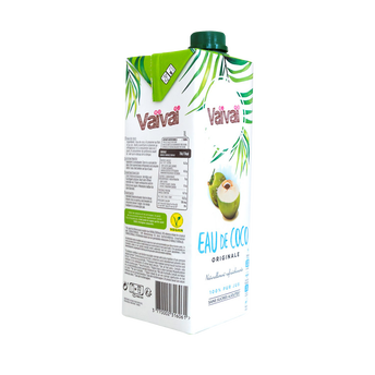 Image de Eau de coco 100% naturelle VAÏVAÏ, brique de
