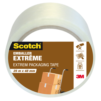 Image de Emballage extrême SCOTCH, 25mx48mm, transparent