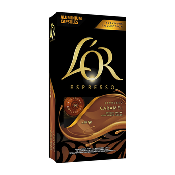 Image de Café capsules L'OR ESPRESSO Saveur Caramel - Compatible NESPRESSO