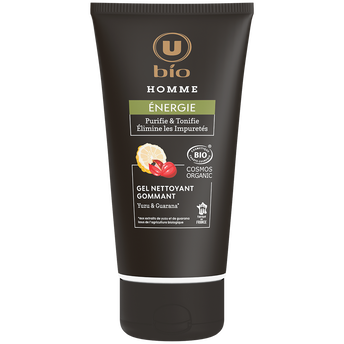 Image de U BIO
Gel nettoyant gommant energie homme yuzu&guarana