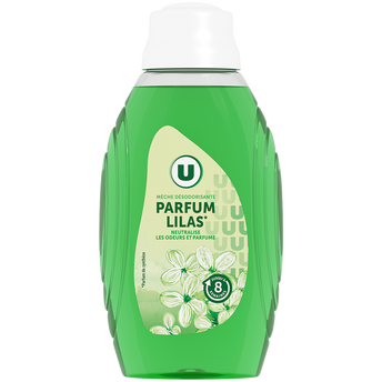 Image de U
Mèche désodorisante 2 en 1 parfum lilas flacon de
