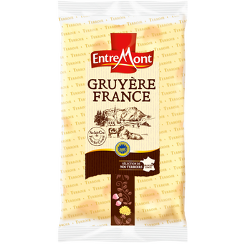 Image de Gruyère pâte pressée cuite  lait cru de  vache 32% ENTREMONT 200g