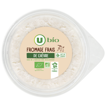 Image de U BIO
Fromage frais au lait de chèvre pasteurisé 17% de MG