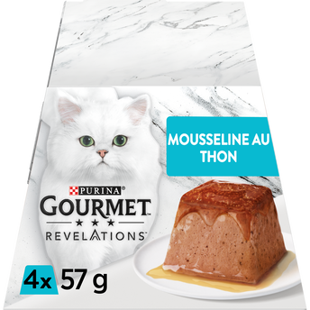 Image de Sachets fraîcheur pour chat REVELATIONS Mousseline au Thon GOURMET