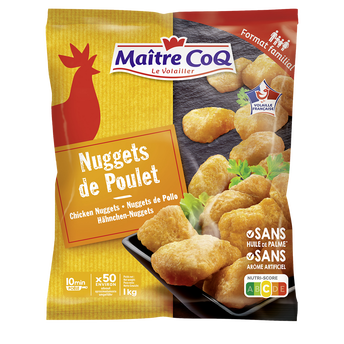 Image de Nuggets filet de poulet MAITRE COQ