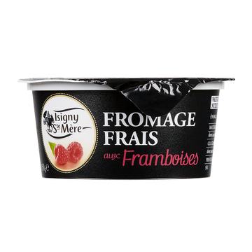 Isigny Sainte-Mère Fromage Frais Aux Framboises Isigny Ste Mère, 6,5% De Mg, Pot De 150g