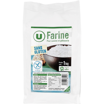 Image de U SANS GLUTEN
Mix pâtisserie et cuisine sans gluten