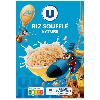 Image de U
Céréales Riz soufflé Nature