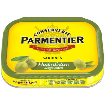 Image de Sardines huile d'olive vierge extra PARMENTIER