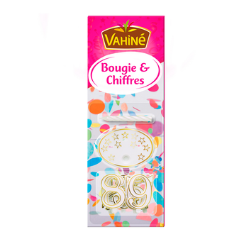 Image de Bougies d' anniversaire en chiffres en plastiques