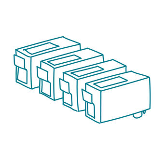 Image de Pack 2 cartouches CANON PG545/CL546