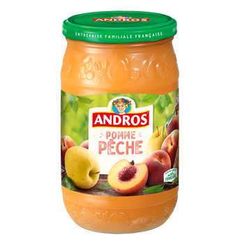 Image de Compote pomme pêche ANDROS