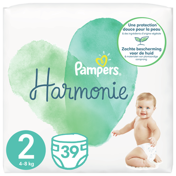 Pampers Couches Harmonie Taille 2 4-8kg Pampers, X39