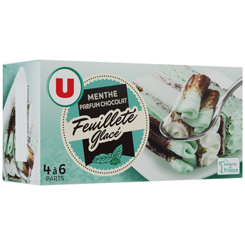 Image de U
Feuilleté glacé menthe chocolat