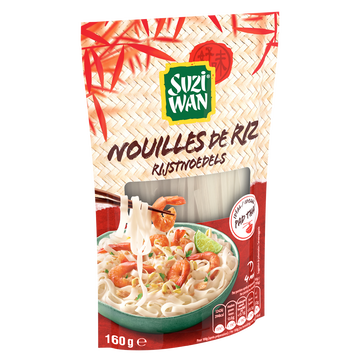 Suzi Wan Nouilles De Riz 4mn Suziwan, 160g